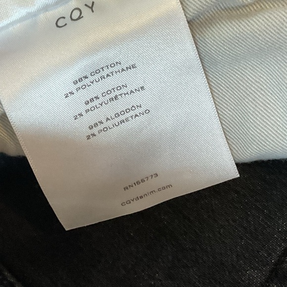 NWT CQY Distressed Icon Oblivian Gray Black Jeans Vintage Slim Size 30 - Picture 8 of 11